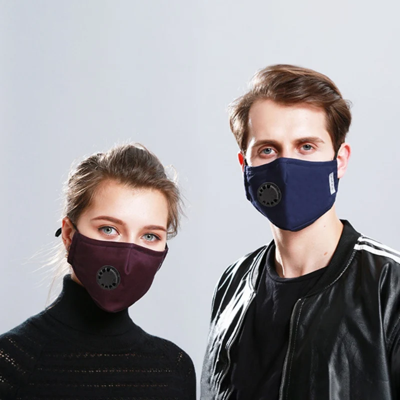Face Mask with Breathing valve Anti-dust Dustproof Mask PM2.5 Filter paper Have Stock Face Mask with Breathing valve Anti-dust Dustproof Mask PM2.5 Filter paper Have Stock
