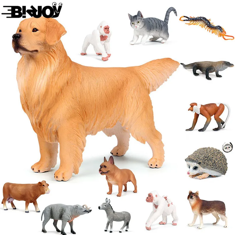 Farm Animal Model Simulation Figure Monkey Cow Wolf Dog Cat Toy Animals Educational for Child Kids Decor Birthday Gift
Farm Animal Model Simulation Figure Monkey Cow Wolf Dog Cat Toy Animals Educational for Child Kids Decor Birthday Gift