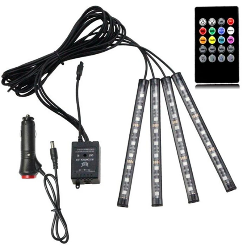 Colorful LED Car Charger Car 60LEDs RGB Tape Light USB Operated Car Decorative Sound React Waterproof LED Car Chargers New
Colorful LED Car Charger Car 60LEDs RGB Tape Light USB Operated Car Decorative Sound React Waterproof LED Car Chargers New