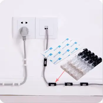 Gadget Wire Clip Holder Finisher Desktop Clamps Cord Organizer Multipurpose Cable Holder 20pcs Fixing Device
Gadget Wire Clip Holder Finisher Desktop Clamps Cord Organizer Multipurpose Cable Holder 20pcs Fixing Device