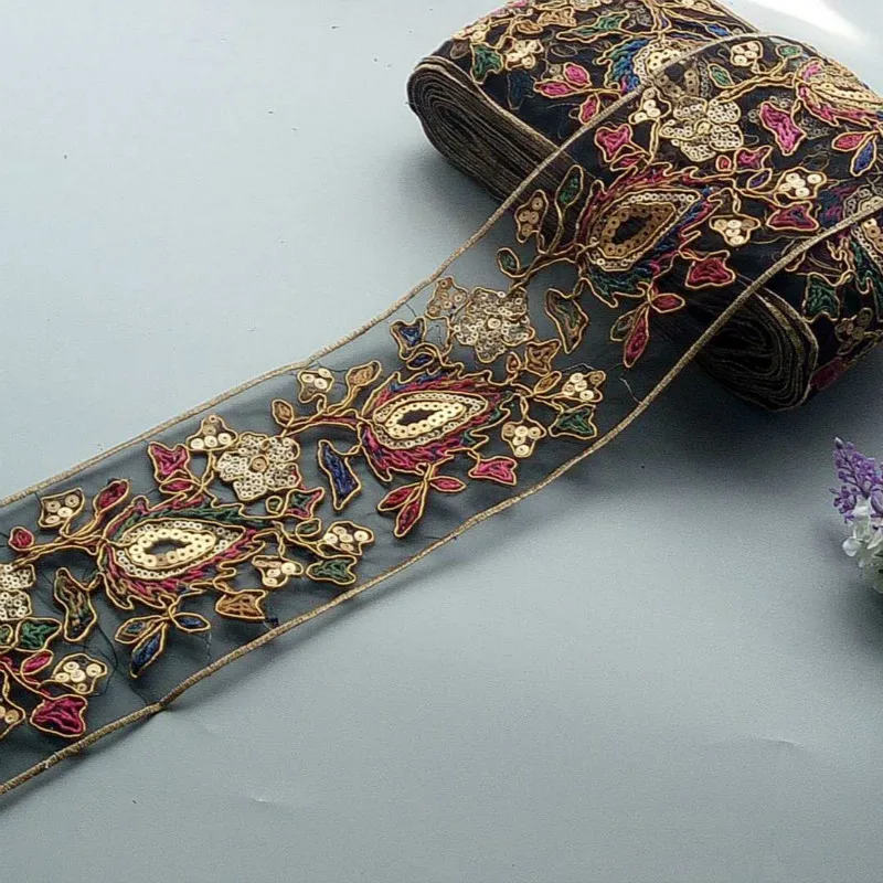 2 Yards 10.5cm Ethnic Gold Thread Sequins African Lace Trims Geometric Lace Ribbon DIY Sewing Dress Decoration Bridal Lace
2 Yards 10.5cm Ethnic Gold Thread Sequins African Lace Trims Geometric Lace Ribbon DIY Sewing Dress Decoration Bridal Lace