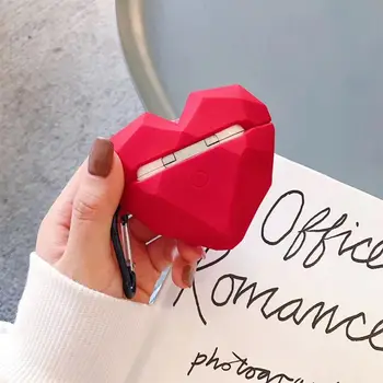 Diamond Love Heart Shape Protective Case Soft Silicone Cover with Carabiner for Airpods Pro Wireless Bluetooth Headset
Diamond Love Heart Shape Protective Case Soft Silicone Cover with Carabiner for Airpods Pro Wireless Bluetooth Headset