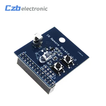 38KHz IR Infrared Control Expansion Board Transceiver Receiver Transmitter Shield DIY Double IR Emitter For Raspberry Pi
38KHz IR Infrared Control Expansion Board Transceiver Receiver Transmitter Shield DIY Double IR Emitter For Raspberry Pi