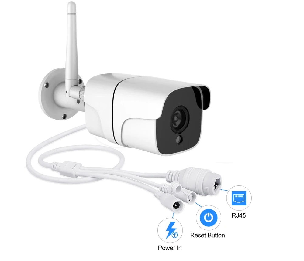 Camara Wireless Security Camera System 1080P IP Camera Wifi SD Card Outdoor 4CH Audio CCTV System Video Surveillance Kit
Camara Wireless Security Camera System 1080P IP Camera Wifi SD Card Outdoor 4CH Audio CCTV System Video Surveillance Kit
