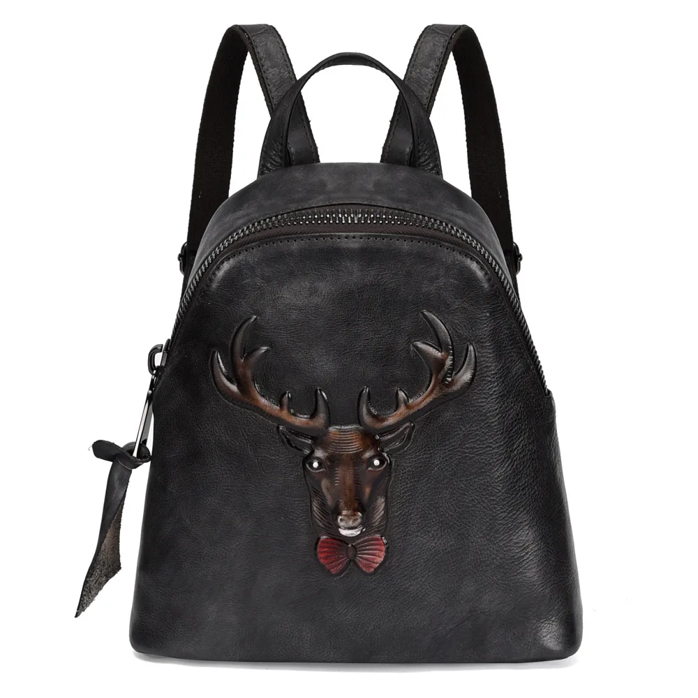 New Women Genuine Leather Backpack Small School Bag Backpack for Teenager Girls Rucksack Vintage Shoulder Bags Mochila Feminina
New Women Genuine Leather Backpack Small School Bag Backpack for Teenager Girls Rucksack Vintage Shoulder Bags Mochila Feminina