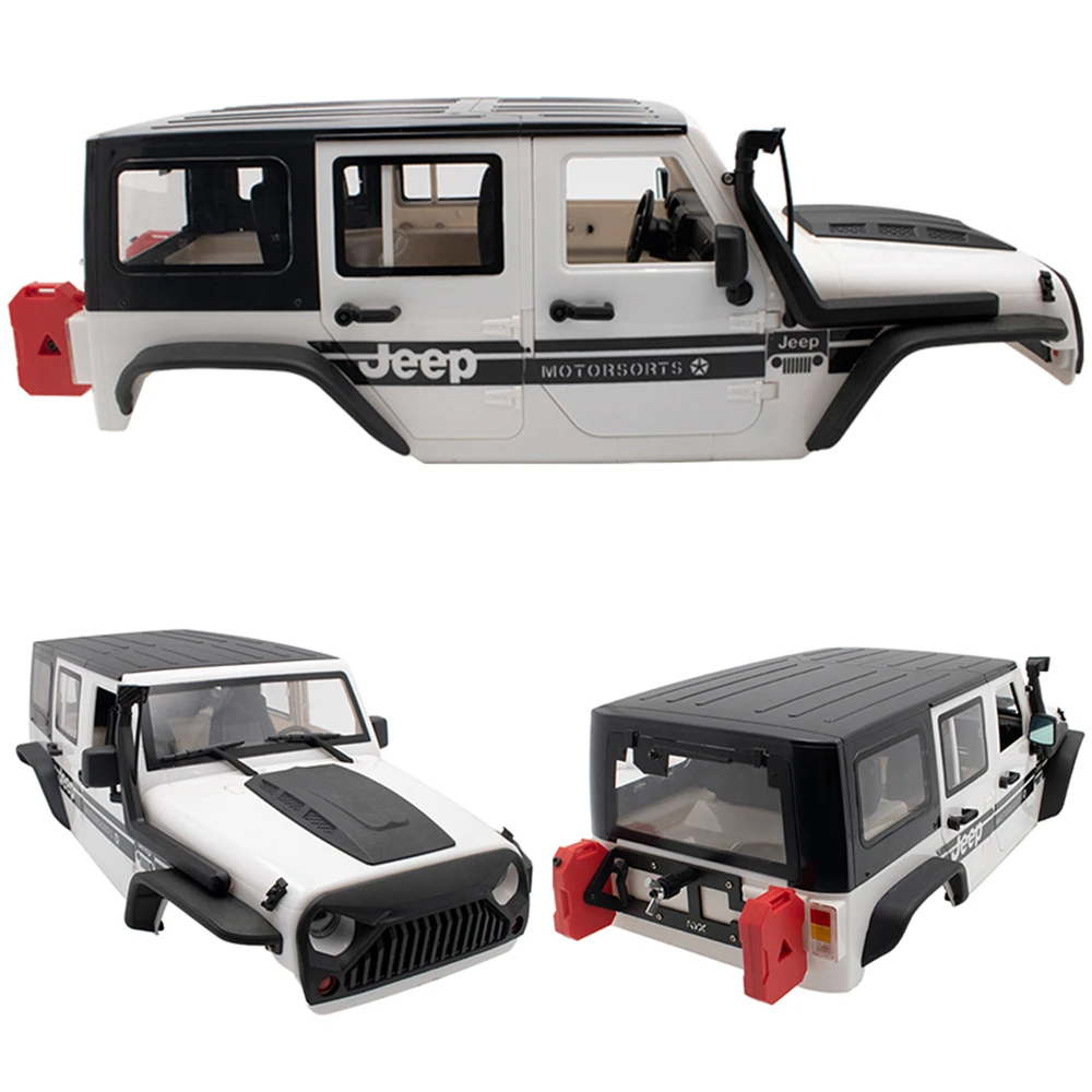 Rc Crawler Car Wrangler Finished Hard Body Shell W/ Interior Accessories For 1/10 Scale Remote Control Car 313 Wheelbase Chassis
Rc Crawler Car Wrangler Finished Hard Body Shell W/ Interior Accessories For 1/10 Scale Remote Control Car 313 Wheelbase Chassis