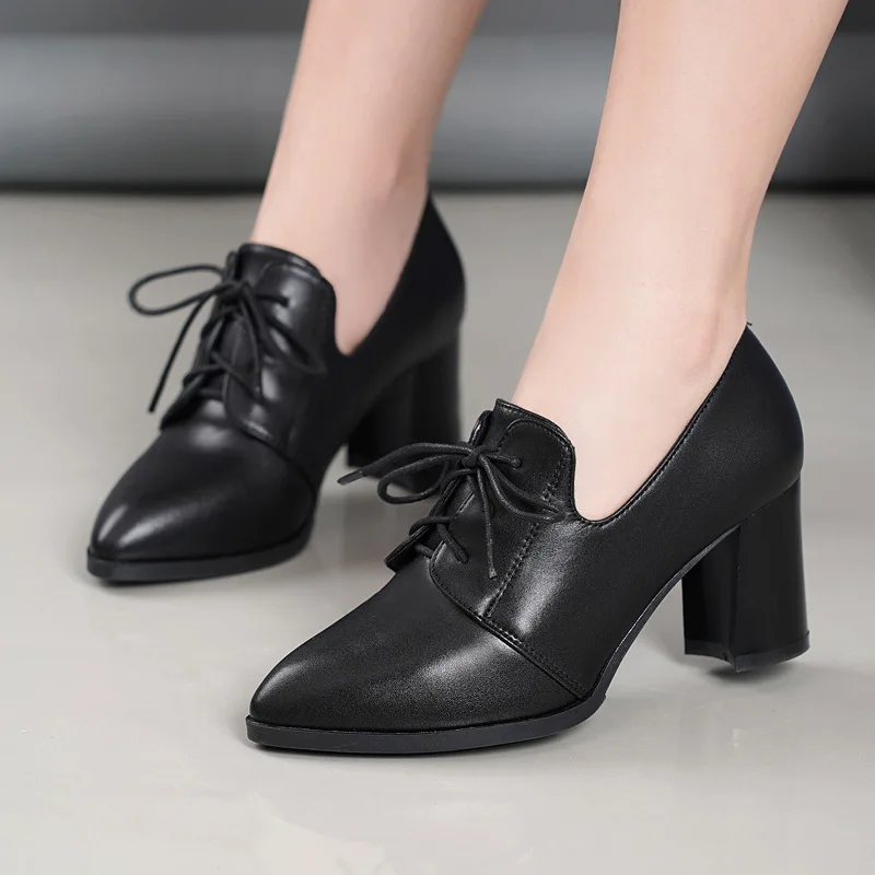Guangzhou WOMEN'S Shoes 2019 Autumn And Winter New Style WOMEN'S Shoes High-Heel Women's Chunky Heel Pointed-Toe Shoe Deep Mouth 
Guangzhou WOMEN'S Shoes 2019 Autumn And Winter New Style WOMEN'S Shoes High-Heel Women's Chunky Heel Pointed-Toe Shoe Deep Mouth