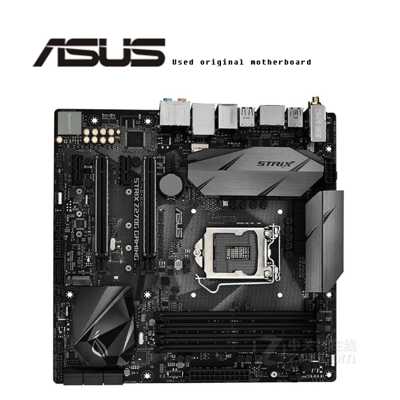For Asus ROG STRIX Z270G GAMING Original Used Desktop Intel Z270 Z270M DDR4 Motherboard LGA 1151 i7/i5/i3 USB3.0 SATA3
For Asus ROG STRIX Z270G GAMING Original Used Desktop Intel Z270 Z270M DDR4 Motherboard LGA 1151 i7/i5/i3 USB3.0 SATA3