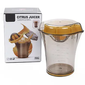 Portable Lemon Orange Juicer Multifunction Hand Press Manual Fruit Squeezer with Measuring Cup Kitchen Supply
Portable Lemon Orange Juicer Multifunction Hand Press Manual Fruit Squeezer with Measuring Cup Kitchen Supply