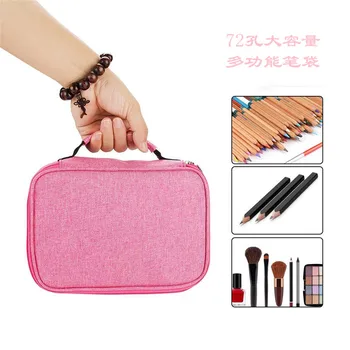 72 Holder Pen Colored Pencil Case Multi-functional High Capacity Zipper Pencil Bag For Student Gifts Art Supplies
72 Holder Pen Colored Pencil Case Multi-functional High Capacity Zipper Pencil Bag For Student Gifts Art Supplies