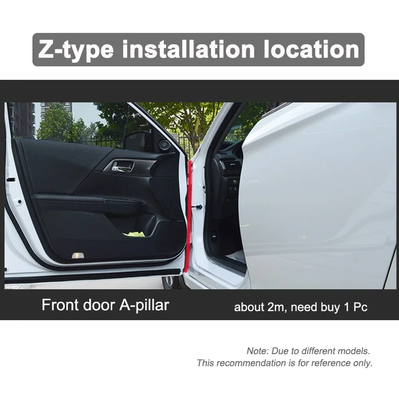2 м дверь общего назначения EPDM резиновая уплотнительная полоса D P Z Тип облицовка