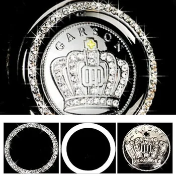 1 Set Car Universal One-button Start Decorative Ring One-button Start Button Ignition Crown Garson Decorative Start Cover
1 Set Car Universal One-button Start Decorative Ring One-button Start Button Ignition Crown Garson Decorative Start Cover