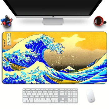 The Great Wave of Kanagawa Art Large Gaming Mouse Pad Gamer XXL Rubber Otaku Keyboard MousePad Computer Notebook Desk Mat
The Great Wave of Kanagawa Art Large Gaming Mouse Pad Gamer XXL Rubber Otaku Keyboard MousePad Computer Notebook Desk Mat