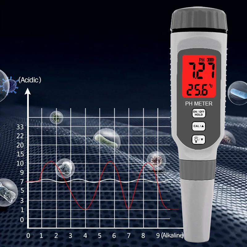 PINTUDY Digital PH Meters Tester Pen Type PH Water Quality Tester PH Acidity Meter PH818 Analyzers Instruments Digital 2019 New PINTUDY Digital PH Meters Tester Pen Type PH Water Quality Tester PH Acidity Meter PH818 Analyzers Instruments Digital 2019 New