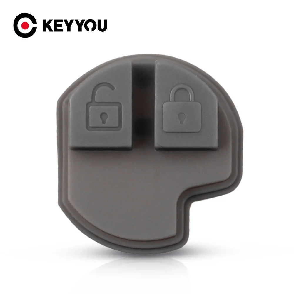 KEYYOU 2 Buttons Remote Car Key Silicone Rubber Button Pad For Suzuki Swift Grand Vitara SX4 Liana Aerio Jimn Auto | Автомобили и