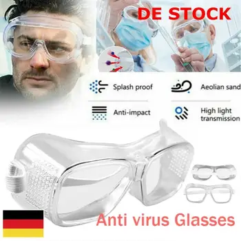 Protective Goggles Vented Anti Fog Protection Eye Transparent Safety Glasses Lab
Protective Goggles Vented Anti Fog Protection Eye Transparent Safety Glasses Lab