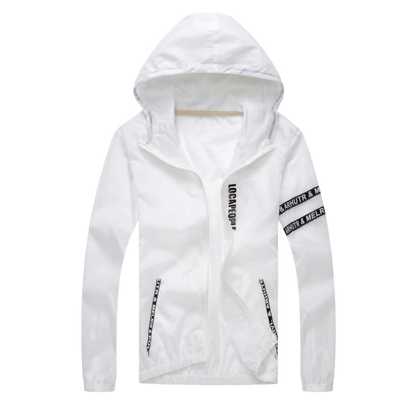 Jacket men's casual hooded windbreaker spring and summer thin slim-fit sportsing jacket men's sunscreen skin clothing Size M~4XL
Jacket men's casual hooded windbreaker spring and summer thin slim-fit sportsing jacket men's sunscreen skin clothing Size M~4XL