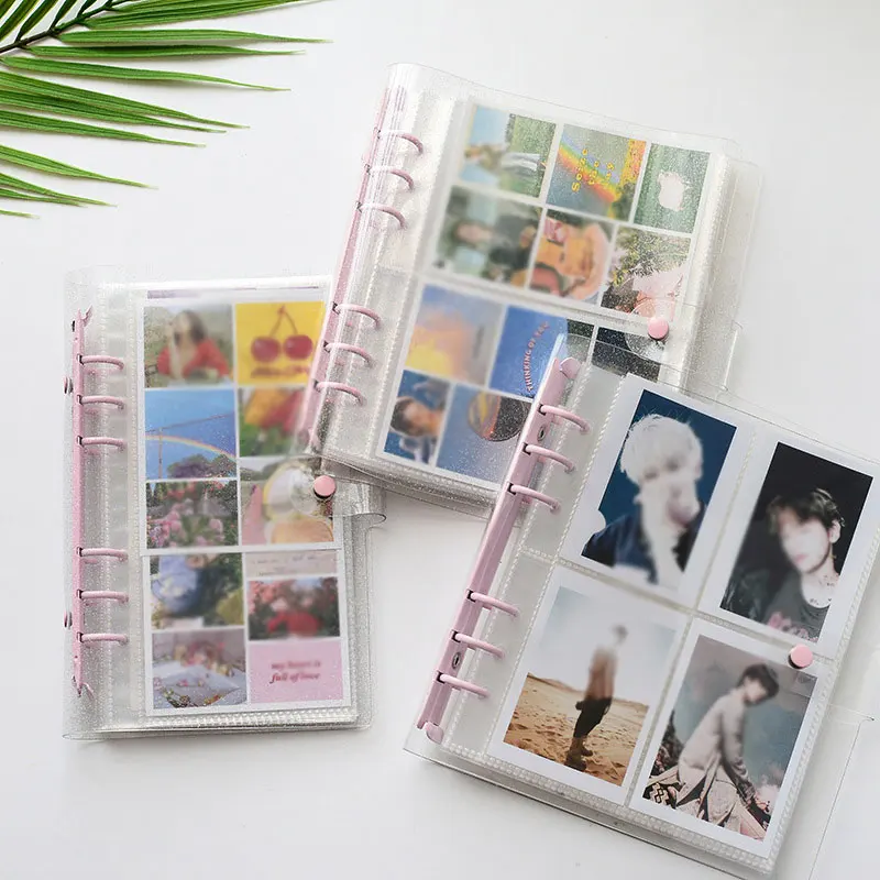 

100/200 Pockets Photo Album 3/5 Inches Photocard Binder Instax Mini Album Scrapbook For Photos Collect Book Kpop Card Binder