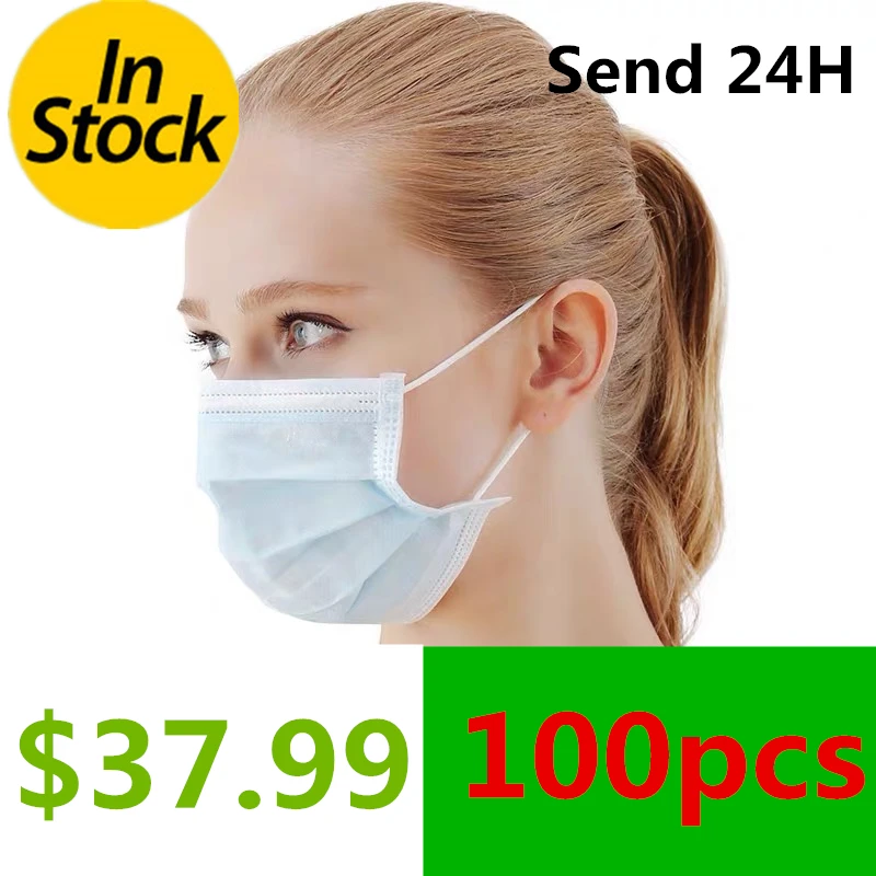DROPSHIPPING 100pcs Non Woven Disposable Face Mask 3 Layer Hanging ear Dust Filter Safety Elastic Facial Dust-Proof Safety Masks
DROPSHIPPING 100pcs Non Woven Disposable Face Mask 3 Layer Hanging ear Dust Filter Safety Elastic Facial Dust-Proof Safety Masks