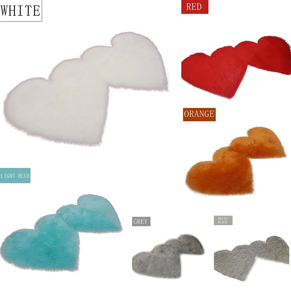 Fluffy Plush Heart Shaped Rug Carpet Circles Non Slip Rugs Washable Mat Carpet
Fluffy Plush Heart Shaped Rug Carpet Circles Non Slip Rugs Washable Mat Carpet