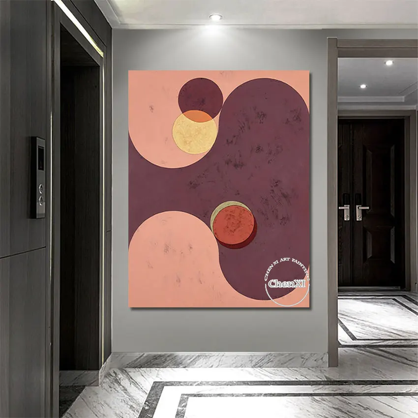 Original Hand Painted Unframed Deep Red And Yellow Abstract Art Oil Painting On Canvas Large Wall Art Modern Office Decoration
Original Hand Painted Unframed Deep Red And Yellow Abstract Art Oil Painting On Canvas Large Wall Art Modern Office Decoration