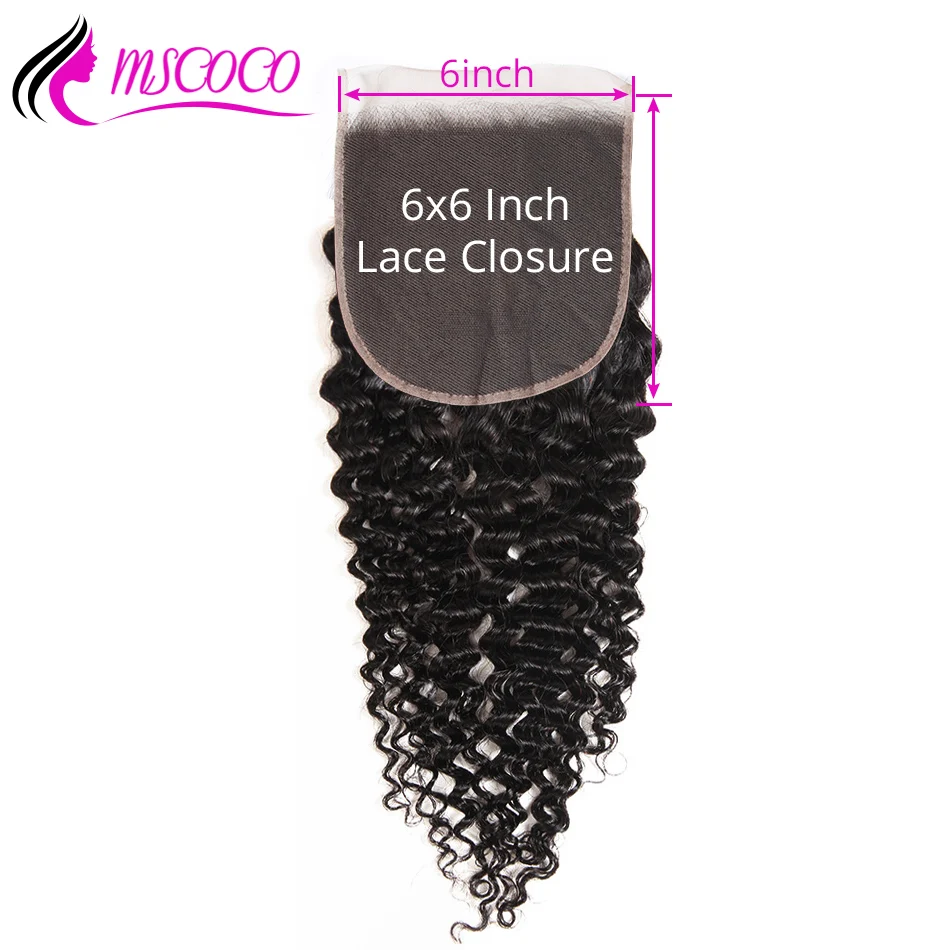 Brazilian Curly wave Closure Free Middle Three Part remy 100% Human Hair weaving 6x6 Swiss Lace Top Closure Mscoco hair
Brazilian Curly wave Closure Free Middle Three Part remy 100% Human Hair weaving 6x6 Swiss Lace Top Closure Mscoco hair