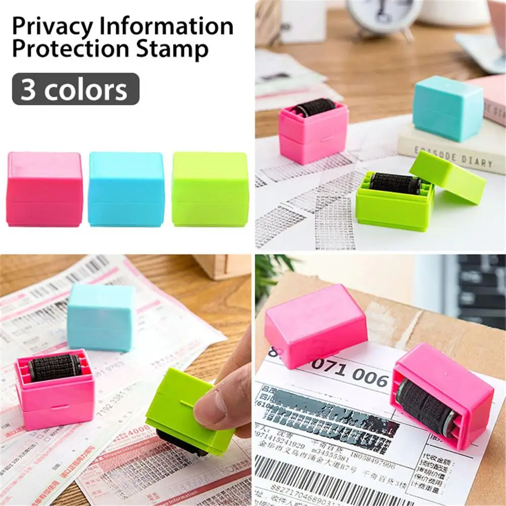 Portable Roller Self Covering Garbled Confidential Stamps Identity Code Privacy Information Seal Theft Protection Stamp
Portable Roller Self Covering Garbled Confidential Stamps Identity Code Privacy Information Seal Theft Protection Stamp