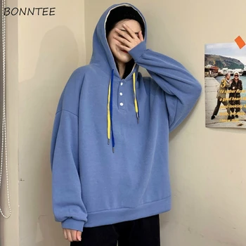 With Hat Hoodies Women Newest Classic Solid Apricot Feminino Spring Loose Pullovers Chic Button Minimalist Young Girl Daily Tops
With Hat Hoodies Women Newest Classic Solid Apricot Feminino Spring Loose Pullovers Chic Button Minimalist Young Girl Daily Tops