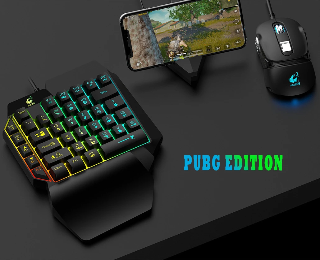 K15 39 Keys Single Handed Gaming Membrane Keyboard Left hand Gaming Keyboard RGB One Handed Mechanical Gaming Keyboard for PS4
K15 39 Keys Single Handed Gaming Membrane Keyboard Left hand Gaming Keyboard RGB One Handed Mechanical Gaming Keyboard for PS4