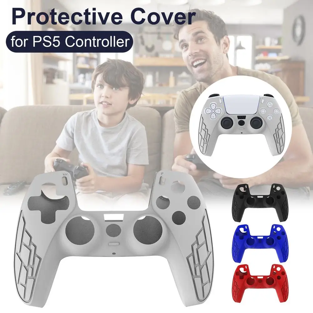 New Handle Sleeve Silicone Case Dustproof Skin Protective Cover Anti-Slip For PlayStation PS5 Controller Game Accessories
New Handle Sleeve Silicone Case Dustproof Skin Protective Cover Anti-Slip For PlayStation PS5 Controller Game Accessories