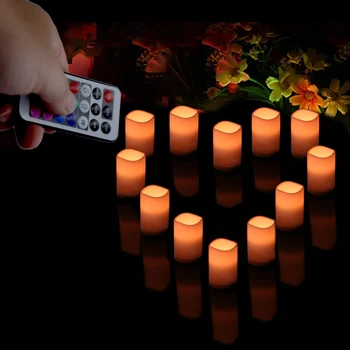 NEWKBO 4PCS Smart Remote Control Candle LED Light With the remote control and timer Christmas and Home Decoration Lamp
NEWKBO 4PCS Smart Remote Control Candle LED Light With the remote control and timer Christmas and Home Decoration Lamp