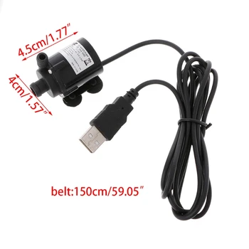 Mini USB DC5V Brushless Submersible Motor Water Pump For PC Water Cooling System R9JA
Mini USB DC5V Brushless Submersible Motor Water Pump For PC Water Cooling System R9JA