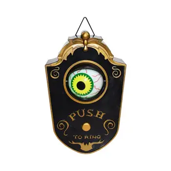 Halloween Horror Doorbell Creepy Rotating Eyes Ghostly Decor Door Haunted Costume Bell Party Scary Sounds House Props Escap Q3U2
Halloween Horror Doorbell Creepy Rotating Eyes Ghostly Decor Door Haunted Costume Bell Party Scary Sounds House Props Escap Q3U2
