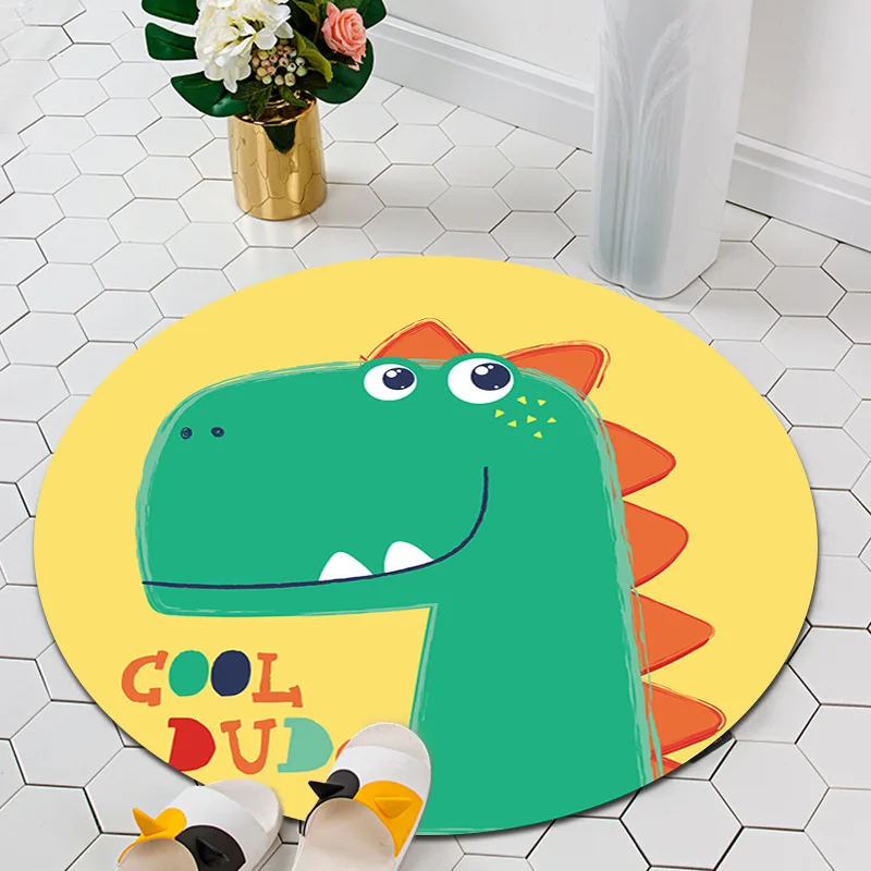 Cartoon Round Play Mat Baby Crawling Mat Bedroom Bedside Children's Room Floor Pad Cute Animal Printed Carpet Photography Props
Cartoon Round Play Mat Baby Crawling Mat Bedroom Bedside Children's Room Floor Pad Cute Animal Printed Carpet Photography Props