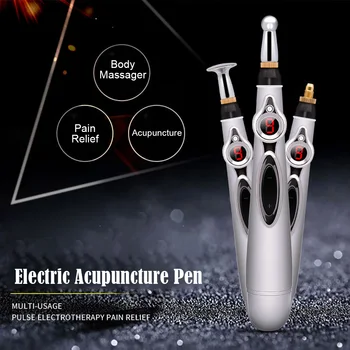 9-Level Electric Acupuncture Pen Electronic Meridian Energy Body Massage Pain Relief Magnet Therapy Instrument Relaxation 
9-Level Electric Acupuncture Pen Electronic Meridian Energy Body Massage Pain Relief Magnet Therapy Instrument Relaxation