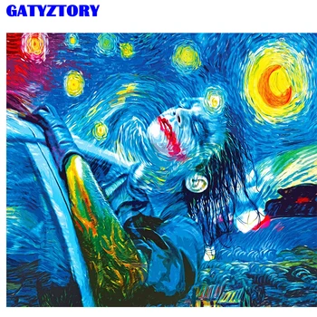 GATYZTORY DIY Digital Painting Abstract Sky Frame Oil Painting By Numbers Kits Acrylic Wall Art For Artwork
GATYZTORY DIY Digital Painting Abstract Sky Frame Oil Painting By Numbers Kits Acrylic Wall Art For Artwork