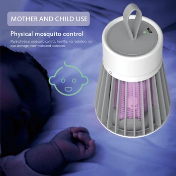 1PC 10W 2000 mAh Electric Shock Type Mosquito Repellent Photocatalyst USB LED Lamp for Mosquito and Insect Killing
1PC 10W 2000 mAh Electric Shock Type Mosquito Repellent Photocatalyst USB LED Lamp for Mosquito and Insect Killing