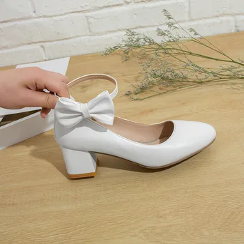 YQBTDL Fashion Party Wedding Shoes Bride White Butterfly-knot Ankle Buckle Ladies Red Black Heels Women Summer High Heel Pumps
YQBTDL Fashion Party Wedding Shoes Bride White Butterfly-knot Ankle Buckle Ladies Red Black Heels Women Summer High Heel Pumps