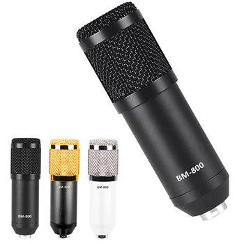Cardioid Condenser Microphone Sound Recording Condenser Microphone with Mount Bracket for Braodcasting Field Recording
Cardioid Condenser Microphone Sound Recording Condenser Microphone with Mount Bracket for Braodcasting Field Recording