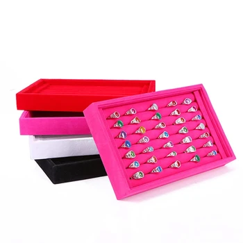 Velvet Earring Rings Jewelry Display Organizer Box 5 Colors Tray Holder Storage Show Case Jewelry Tray Display
Velvet Earring Rings Jewelry Display Organizer Box 5 Colors Tray Holder Storage Show Case Jewelry Tray Display
