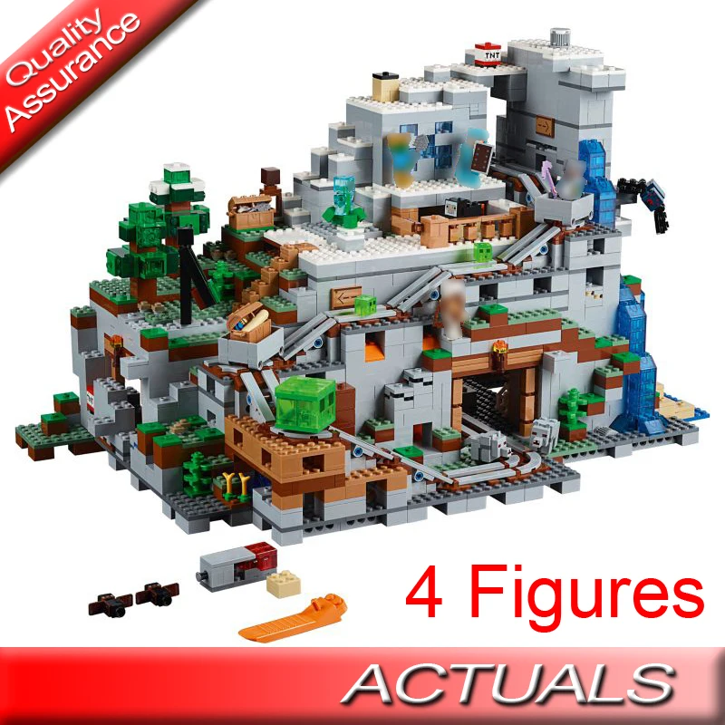 Compatible Legoed Building Blocks 18032 Decool 831 21137 THE MOUNTAIN CAVE My World Assembled Bricks Toys
Compatible Legoed Building Blocks 18032 Decool 831 21137 THE MOUNTAIN CAVE My World Assembled Bricks Toys