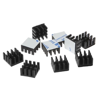 10pcs Computer Cooler Radiator Aluminum Heatsink Heat sink for Electronic Chip Heat dissipation Cooling Pads 14*14*8mm-
10pcs Computer Cooler Radiator Aluminum Heatsink Heat sink for Electronic Chip Heat dissipation Cooling Pads 14*14*8mm-