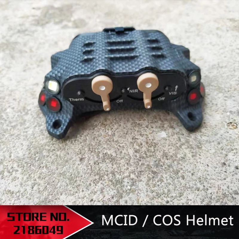 MCID / COS Tactical Helmet Signal Light Tactical Signal Light Identifier COS Light Source IR Strobe Function
MCID / COS Tactical Helmet Signal Light Tactical Signal Light Identifier COS Light Source IR Strobe Function