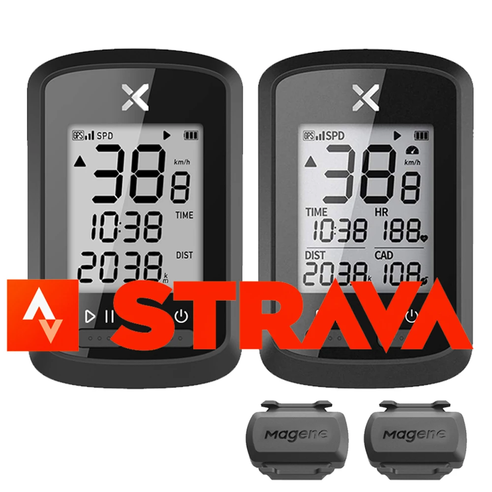 XOSS G Plus Wireless Bike Computer Waterproof GPS Cycling Speedometer Stopwatch Bluetooth ANT+ with Cadence Bicycle Accessories
XOSS G Plus Wireless Bike Computer Waterproof GPS Cycling Speedometer Stopwatch Bluetooth ANT+ with Cadence Bicycle Accessories