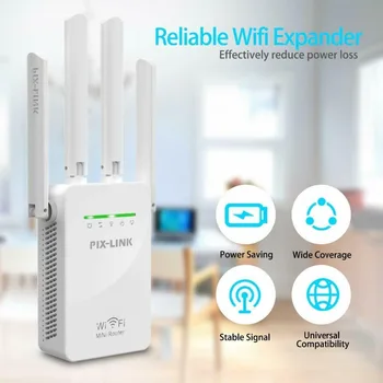 300Mbps wireless WIFI router WIFI repeater Booster Extender home network AP router 802.11b / g / n RJ45 port Wilreless-N Wi-fi
300Mbps wireless WIFI router WIFI repeater Booster Extender home network AP router 802.11b / g / n RJ45 port Wilreless-N Wi-fi
