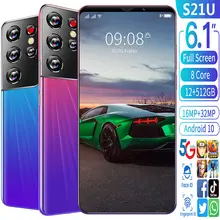 S21 Ultra 6.1 Inch Smartphones 5G MT6889 Cellphones 5000mAh Mobile Phone 24+48MP Dual SIM Android 10.0 Smart Phone
S21 Ultra 6.1 Inch Smartphones 5G MT6889 Cellphones 5000mAh Mobile Phone 24+48MP Dual SIM Android 10.0 Smart Phone