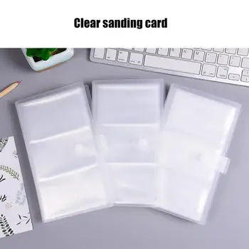 Transparent Plastic Business Card Book 240 Card Slots Card Clip Ticket Collection Book Card Stocks Card Holder Book 
Transparent Plastic Business Card Book 240 Card Slots Card Clip Ticket Collection Book Card Stocks Card Holder Book
