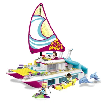 01038 Friends Sunshine Catamaran Dolphins Olivia Stephanie Girl Toys Model Building Block Brick 41317 Compatible Friends
01038 Friends Sunshine Catamaran Dolphins Olivia Stephanie Girl Toys Model Building Block Brick 41317 Compatible Friends