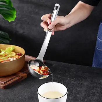 Kitchen Accessories Gadgets Stainless Steel Scoop Filter Grease Spoon Colander Spoon Soup Oil Separation Cooking Colander Tools
Kitchen Accessories Gadgets Stainless Steel Scoop Filter Grease Spoon Colander Spoon Soup Oil Separation Cooking Colander Tools