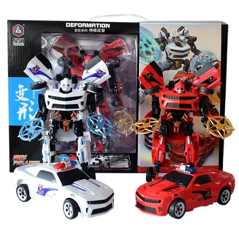 Cool Red And White Police Car Transformation Car Robot Shenfeng Cops Jingang Transformation Model Boy Toy Gift
Cool Red And White Police Car Transformation Car Robot Shenfeng Cops Jingang Transformation Model Boy Toy Gift